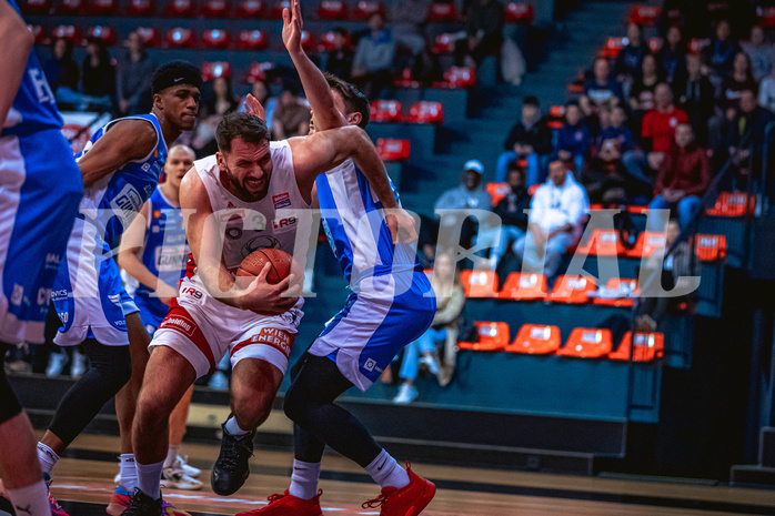 Basketball, Win2Day Superliga 2022/23, 8. Platzierungsrunde, BC Vienna, Oberwart Gunners, Jozo Rados (3)