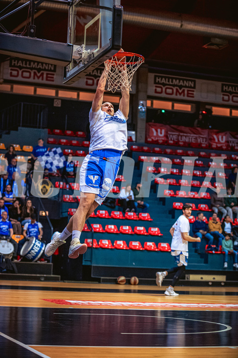 Basketball, Win2Day Superliga 2022/23, 8. Platzierungsrunde, BC Vienna, Oberwart Gunners, Renato Poljak (16)