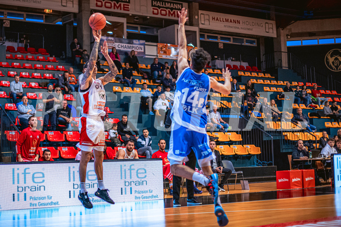 Basketball, Win2Day Superliga 2022/23, 8. Platzierungsrunde, BC Vienna, Oberwart Gunners, Ivan Siriscevic (17)