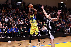 04.02.2024, Graz, Raiffeisen Sportpark Graz, Basketball Superliga 2023/24, Grunddurchgang, Runde 20, UBSC Raiffeisen Graz - OCS Capital Bulls 