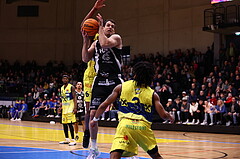 04.02.2024, Graz, Raiffeisen Sportpark Graz, Basketball Superliga 2023/24, Grunddurchgang, Runde 20, UBSC Raiffeisen Graz - OCS Capital Bulls 