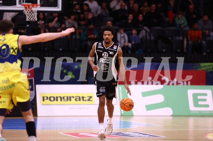 04.02.2024, Graz, Raiffeisen Sportpark Graz, Basketball Superliga 2023/24, Grunddurchgang, Runde 20, UBSC Raiffeisen Graz - OCS Capital Bulls 