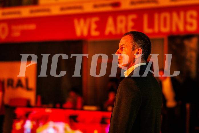 Basketball, win2day Basketball Superliga 2023/24, Grunddurchgang 20.Runde, Traiskirchen Lions, Vienna DC Timberwolves, Radomir Mijanovic (Head Coach)