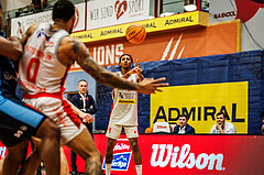 Basketball, win2day Basketball Superliga 2023/24, Grunddurchgang 20.Runde, Traiskirchen Lions, Vienna DC Timberwolves, Demarcus Demonia (4)