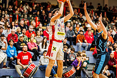 Basketball, win2day Basketball Superliga 2023/24, Grunddurchgang 20.Runde, Traiskirchen Lions, Vienna DC Timberwolves, Aleksej Kostic (6)