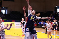 04.02.2024, Graz, Raiffeisen Sportpark, Basketball Damen Superliga 2023/24, Grunddurchgang 11.Runde, UBSC-DBBC Graz - SKN St. Pölten Frauen ,  