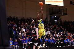 04.02.2024, Graz, Raiffeisen Sportpark Graz, Basketball Superliga 2023/24, Grunddurchgang, Runde 20, UBSC Raiffeisen Graz - OCS Capital Bulls 