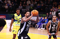04.02.2024, Graz, Raiffeisen Sportpark Graz, Basketball Superliga 2023/24, Grunddurchgang, Runde 20, UBSC Raiffeisen Graz - OCS Capital Bulls 