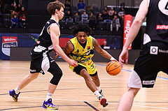 04.02.2024, Graz, Raiffeisen Sportpark Graz, Basketball Superliga 2023/24, Grunddurchgang, Runde 20, UBSC Raiffeisen Graz - OCS Capital Bulls 