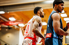 Basketball, win2day Basketball Superliga 2023/24, Grunddurchgang 20.Runde, Traiskirchen Lions, Vienna DC Timberwolves, Manuel Patterson Jr (1)