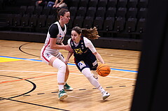 04.02.2024, Graz, Raiffeisen Sportpark, Basketball Damen Superliga 2023/24, Grunddurchgang 11.Runde, UBSC-DBBC Graz - SKN St. Pölten Frauen ,  