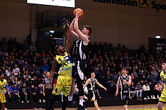 04.02.2024, Graz, Raiffeisen Sportpark Graz, Basketball Superliga 2023/24, Grunddurchgang, Runde 20, UBSC Raiffeisen Graz - OCS Capital Bulls 