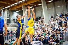 Basketball, Admiral Basketball Superliga 2019/20, Grunddurchgang 1.Runde, SKN St. Pölten Basketball, UBSC Raiffeisen Graz, Florian Trmal (12)