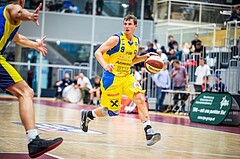 Basketball, Admiral Basketball Superliga 2019/20, Grunddurchgang 1.Runde, SKN St. Pölten Basketball, UBSC Raiffeisen Graz, Roman Jagsch (9)