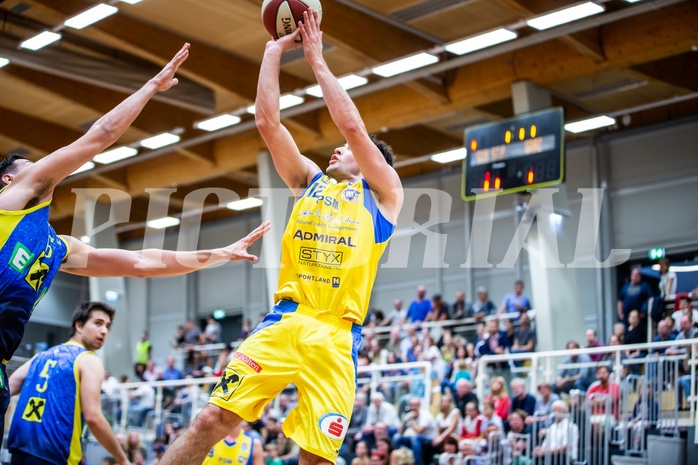 Basketball, Admiral Basketball Superliga 2019/20, Grunddurchgang 1.Runde, SKN St. Pölten Basketball, UBSC Raiffeisen Graz, Florian Trmal (12)