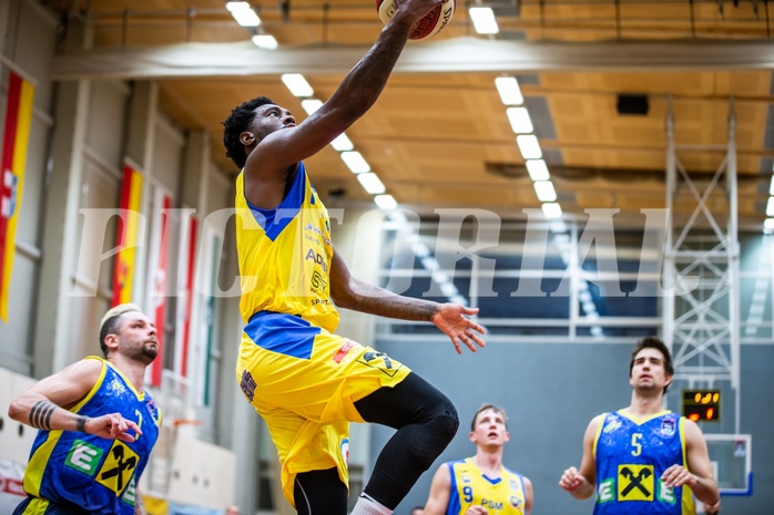 Basketball, Admiral Basketball Superliga 2019/20, Grunddurchgang 1.Runde, SKN St. Pölten Basketball, UBSC Raiffeisen Graz, Kelvin Lewis
