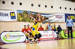 Basketball, Admiral Basketball Superliga 2019/20, Grunddurchgang 1.Runde, SKN St. Pölten Basketball, UBSC Raiffeisen Graz, Steven Kaltenbrunner (8)