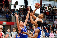 Basketball ABL 2017/18 Grunddurchgang 30. Runde Flyers Wels vs Oberwart Gunners