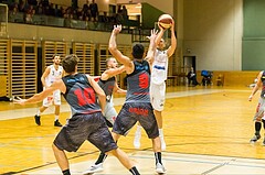 Basketball, 2.Bundesliga, Grunddurchgang 4.Runde, Mattersburg Rocks, Villach Raiders, Dragisa NAJDANOVIC (5)