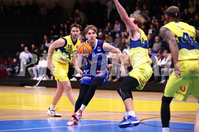 06.01.2025, Graz, Raiffeisen Sportpark Graz, Basketball Superliga 2024/25, Grunddurchgang, Runde 17, UBSC Graz - Oberwart Gunners