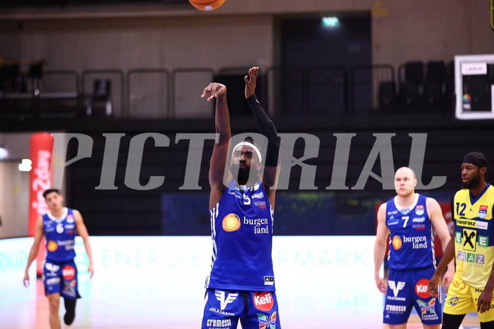 06.01.2025, Graz, Raiffeisen Sportpark Graz, Basketball Superliga 2024/25, Grunddurchgang, Runde 17, UBSC Graz - Oberwart Gunners