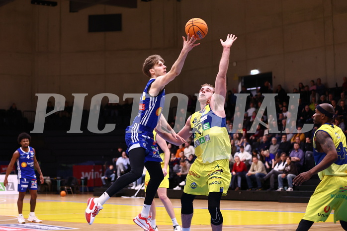 06.01.2025, Graz, Raiffeisen Sportpark Graz, Basketball Superliga 2024/25, Grunddurchgang, Runde 17, UBSC Graz - Oberwart Gunners