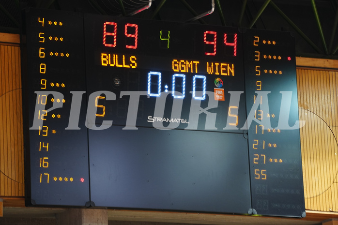 Basketball Superliga 2021/22, Grundduchgang 16.Runde , Kapfenberg Bulls vs. BC Vienna


