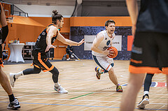 Basketball, Win2Day Superliga 2022/23, Grunddurchgang 11.Runde, Vienna Timberwolves, CITIES Panthers Fürstenfeld, Jonas John (99)