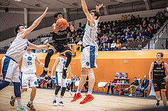 Basketball, Win2Day Superliga 2022/23, Grunddurchgang 11.Runde, Vienna Timberwolves, CITIES Panthers Fürstenfeld, Steve Robinson Jr. (6)