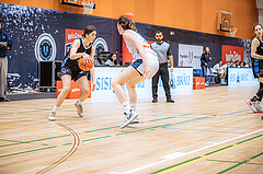 Basketball, Win2Day Basketball Damen Superliga 2022/23, Grunddurchgang 9.Runde, Vienna Timberwolves, Vienna United, Oryna Bolotnikova (26)