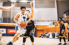 Basketball, Win2Day Superliga 2022/23, Grunddurchgang 11.Runde, Vienna Timberwolves, CITIES Panthers Fürstenfeld, Robbe Janssens (7)