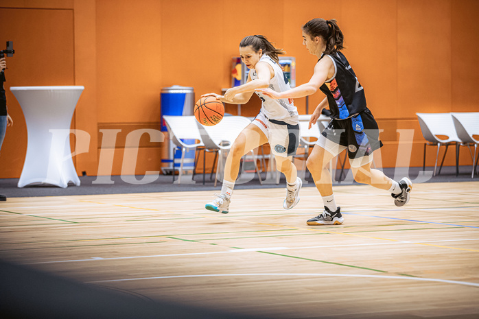 Basketball, Win2Day Basketball Damen Superliga 2022/23, Grunddurchgang 9.Runde, Vienna Timberwolves, Vienna United, Zoe Sonvilla (45)
