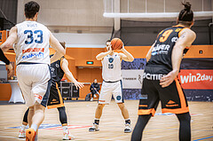Basketball, Win2Day Superliga 2022/23, Grunddurchgang 11.Runde, Vienna Timberwolves, CITIES Panthers Fürstenfeld, Jakob Szkutta (10)