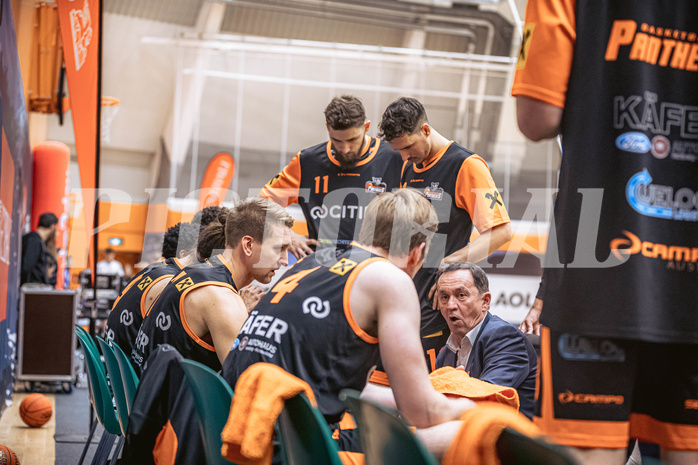 Basketball, Win2Day Superliga 2022/23, Grunddurchgang 11.Runde, Vienna Timberwolves, CITIES Panthers Fürstenfeld, Peter Stahl (Head Coach)