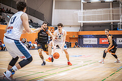 Basketball, Win2Day Superliga 2022/23, Grunddurchgang 11.Runde, Vienna Timberwolves, CITIES Panthers Fürstenfeld, Roland Reinelt (11), Chris Vogt (33)