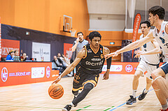 Basketball, Win2Day Superliga 2022/23, Grunddurchgang 11.Runde, Vienna Timberwolves, CITIES Panthers Fürstenfeld, Steve Robinson Jr. (6)