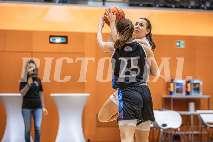 Basketball, Win2Day Basketball Damen Superliga 2022/23, Grunddurchgang 9.Runde, Vienna Timberwolves, Vienna United, Zoe Sonvilla (45)