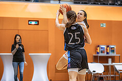 Basketball, Win2Day Basketball Damen Superliga 2022/23, Grunddurchgang 9.Runde, Vienna Timberwolves, Vienna United, Zoe Sonvilla (45)
