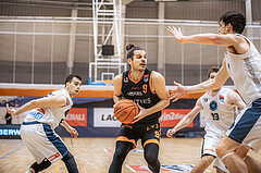 Basketball, Win2Day Superliga 2022/23, Grunddurchgang 11.Runde, Vienna Timberwolves, CITIES Panthers Fürstenfeld, Adnan Hajder (9)