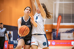 Basketball, Win2Day Basketball Damen Superliga 2022/23, Grunddurchgang 9.Runde, Vienna Timberwolves, Vienna United, Oryna Bolotnikova (26)