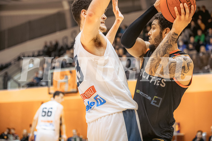 Basketball, Win2Day Superliga 2022/23, Grunddurchgang 11.Runde, Vienna Timberwolves, CITIES Panthers Fürstenfeld, Jaylen Butz (12)
