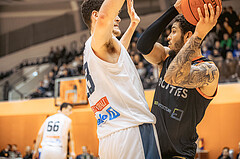 Basketball, Win2Day Superliga 2022/23, Grunddurchgang 11.Runde, Vienna Timberwolves, CITIES Panthers Fürstenfeld, Jaylen Butz (12)