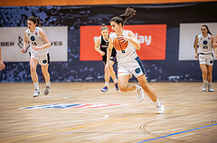 Basketball, Win2Day Basketball Damen Superliga 2022/23, Grunddurchgang 9.Runde, Vienna Timberwolves, Vienna United, Aleksandra Novakovic (8)