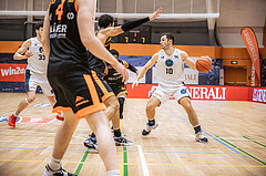 Basketball, Win2Day Superliga 2022/23, Grunddurchgang 11.Runde, Vienna Timberwolves, CITIES Panthers Fürstenfeld, Jakob Szkutta (10)