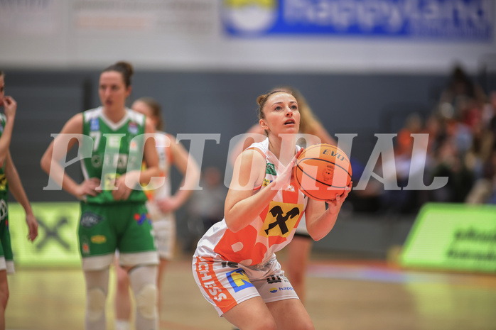 Basketball Damen Superliga 2023/24, Playoff, Semifinale Spiel 3 BK Duchess Klosterneuburg vs. UBSC Graz


