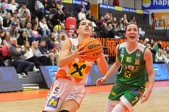 Basketball Damen Superliga 2023/24, Playoff, Semifinale Spiel 3 BK Duchess Klosterneuburg vs. UBSC Graz


