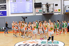 Basketball Damen Superliga 2023/24, Playoff, Semifinale Spiel 3 BK Duchess Klosterneuburg vs. UBSC Graz


