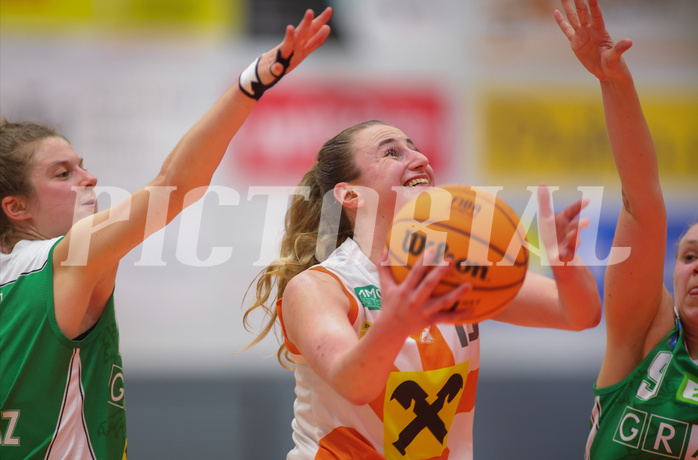 Basketball Damen Superliga 2023/24, Playoff, Semifinale Spiel 3 BK Duchess Klosterneuburg vs. UBSC Graz


