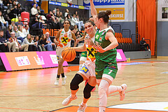 Basketball Damen Superliga 2023/24, Playoff, Semifinale Spiel 3 BK Duchess Klosterneuburg vs. UBSC Graz


