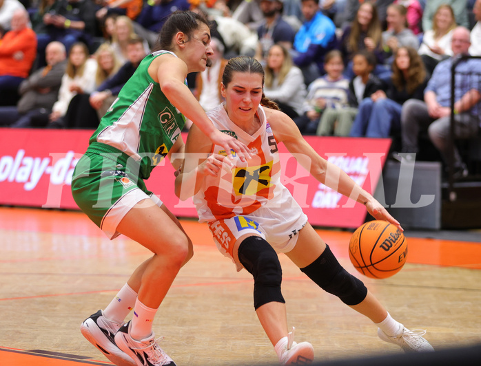 Basketball Damen Superliga 2023/24, Playoff, Semifinale Spiel 3 BK Duchess Klosterneuburg vs. UBSC Graz


